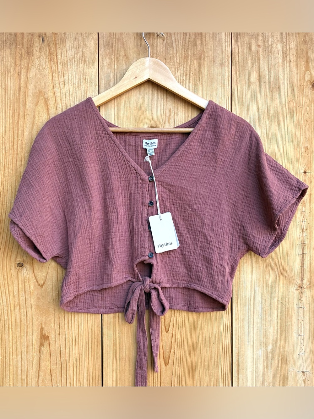 Rhythm NWT Henna Camille Top Sz XS
